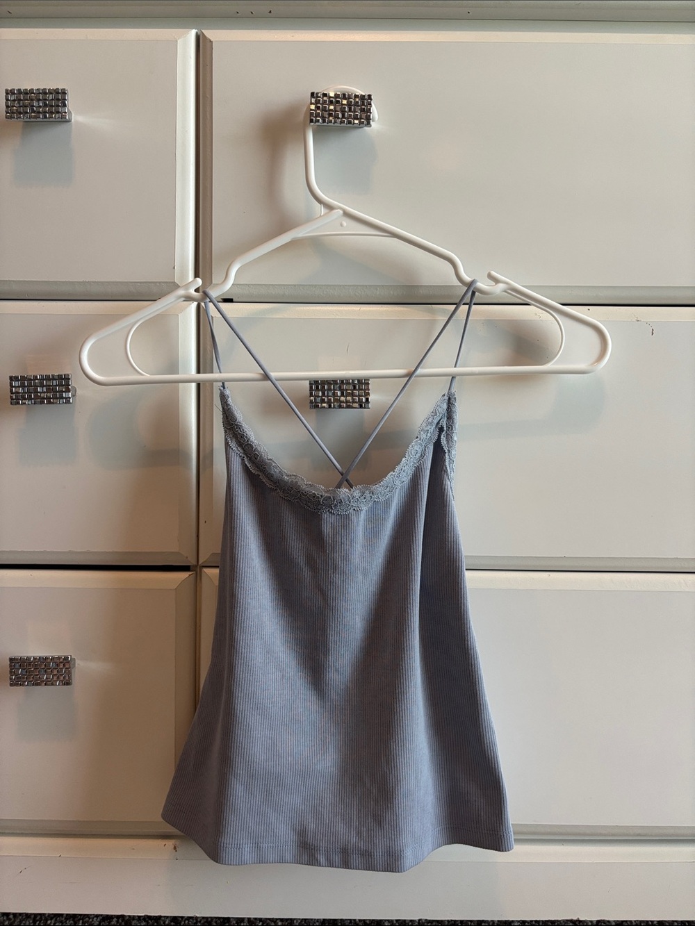 American eagle laced tank-top